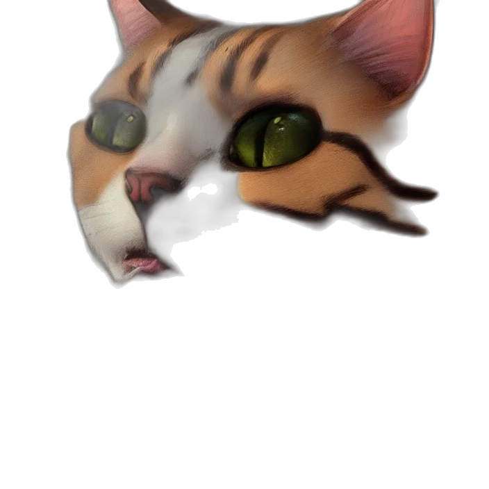 animal, creature, face, staff transparent PNG cut-out