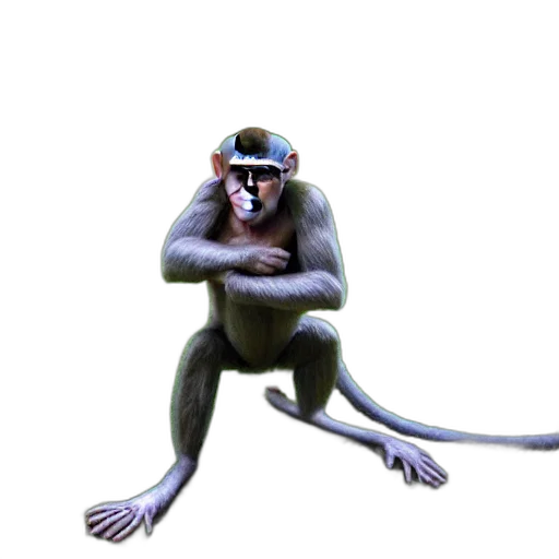 animal, creature, staff, mask, concept art, 3d render, photorealistic, fantasy art transparent PNG cut-out