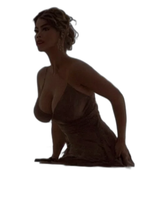 dress, staff, jewelry, creature transparent PNG cut-out