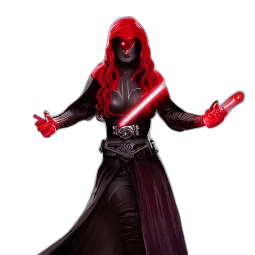 jacket, mask, staff, concept art transparent PNG cut-out