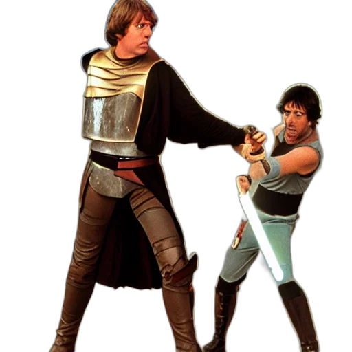 sword, staff, weapon, concept art, comic book art, fire, luke, skywalker transparent PNG cut-out