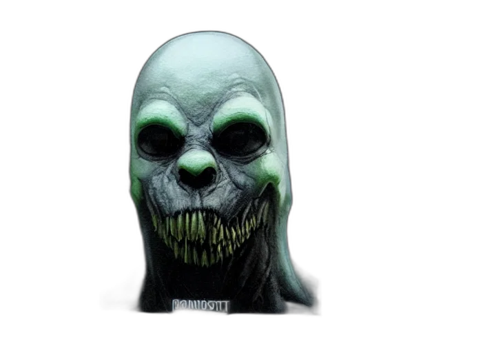 mask, face, creature, concept art transparent PNG cut-out