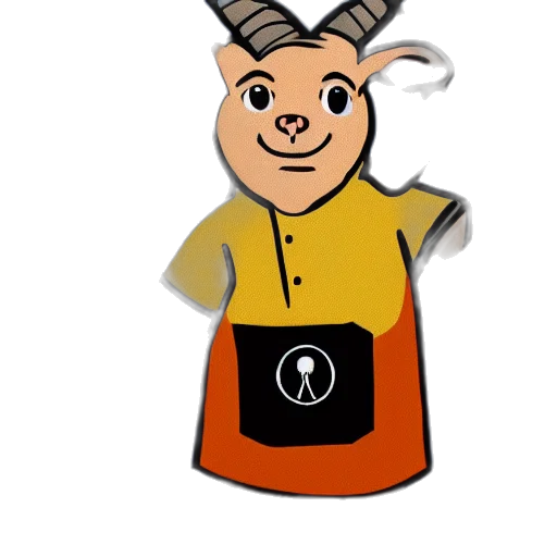 staff, animal, robot, food, cartoon, 3d render, concept art, photorealistic transparent PNG cut-out