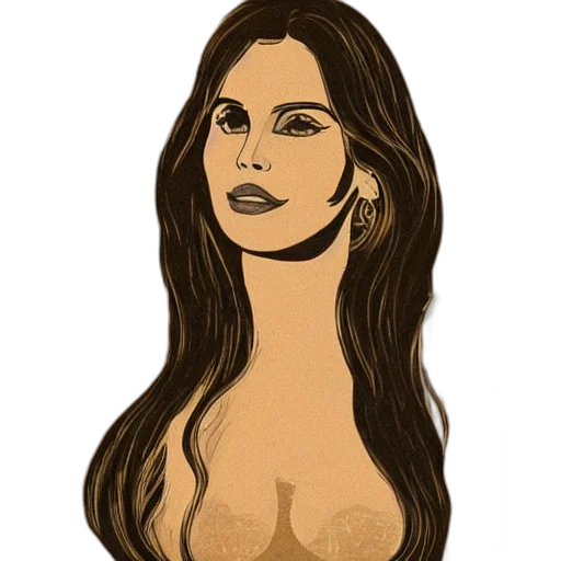 dress, jewelry, hair, cartoon transparent PNG cut-out