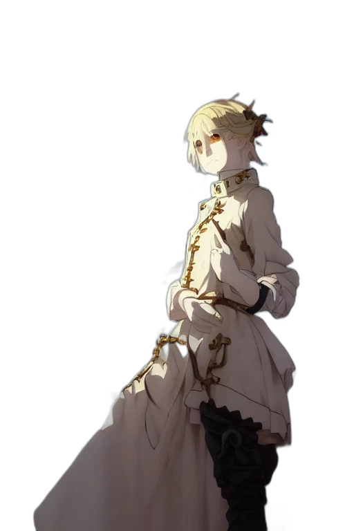 dress, crown, staff, sword transparent PNG cut-out