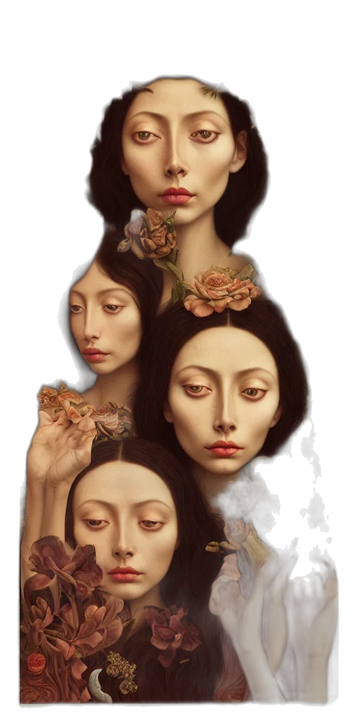 face, jewelry, mask, crown transparent PNG cut-out