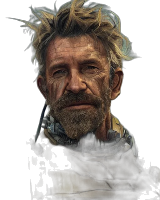 face, dragon, staff, weapon transparent PNG cut-out