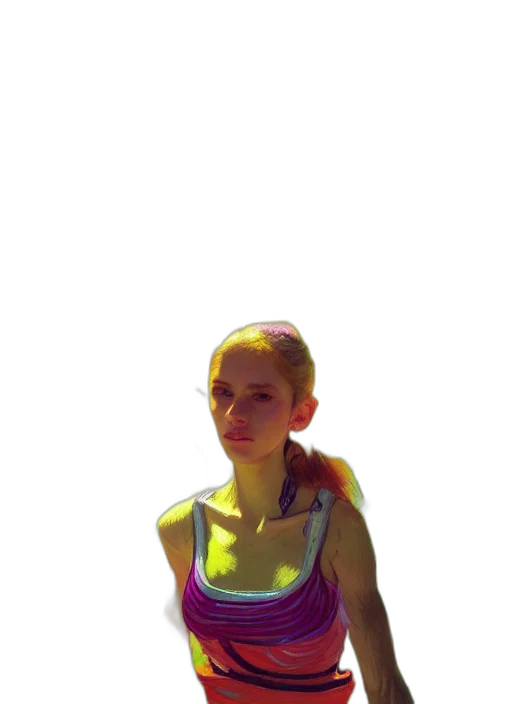 dress, robot, face, jacket transparent PNG cut-out