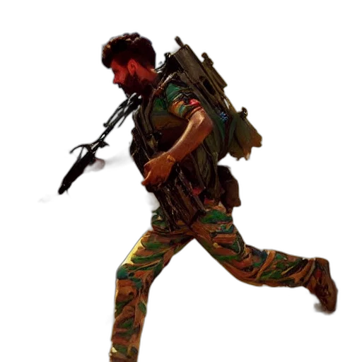 weapon, staff, concept art, 3d render transparent PNG cut-out