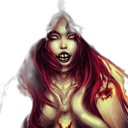 face, comic book art, fantasy art, concept art transparent PNG cut-out