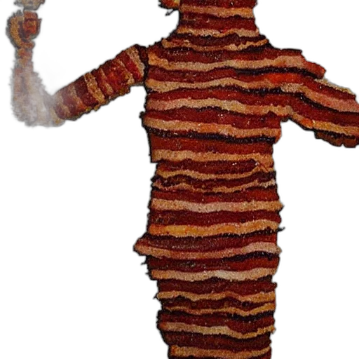 dress, staff, animal, creature transparent PNG cut-out