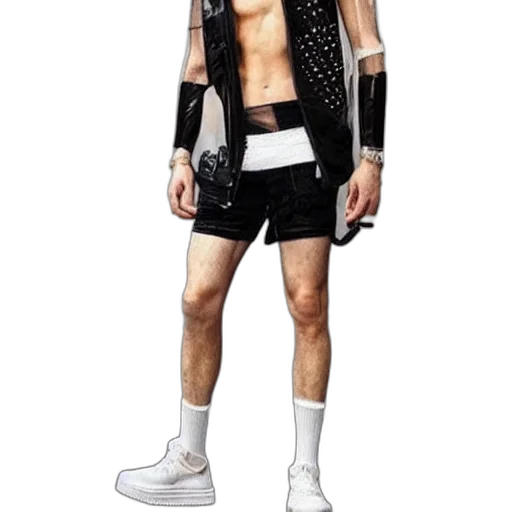 jacket, concept art, cyberpunk, photorealistic transparent PNG cut-out