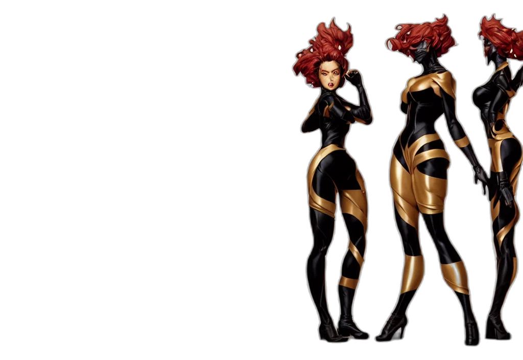 concept art, comic book art, fantasy art, 3d render transparent PNG cut-out