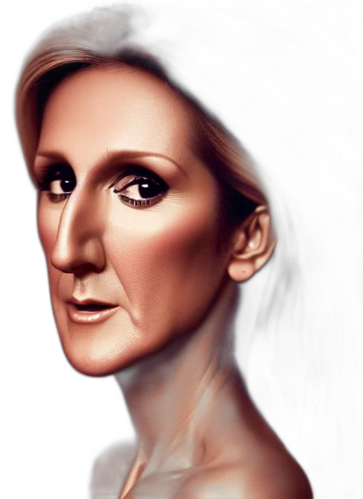face, photorealistic, cartoon, 3d render transparent PNG cut-out