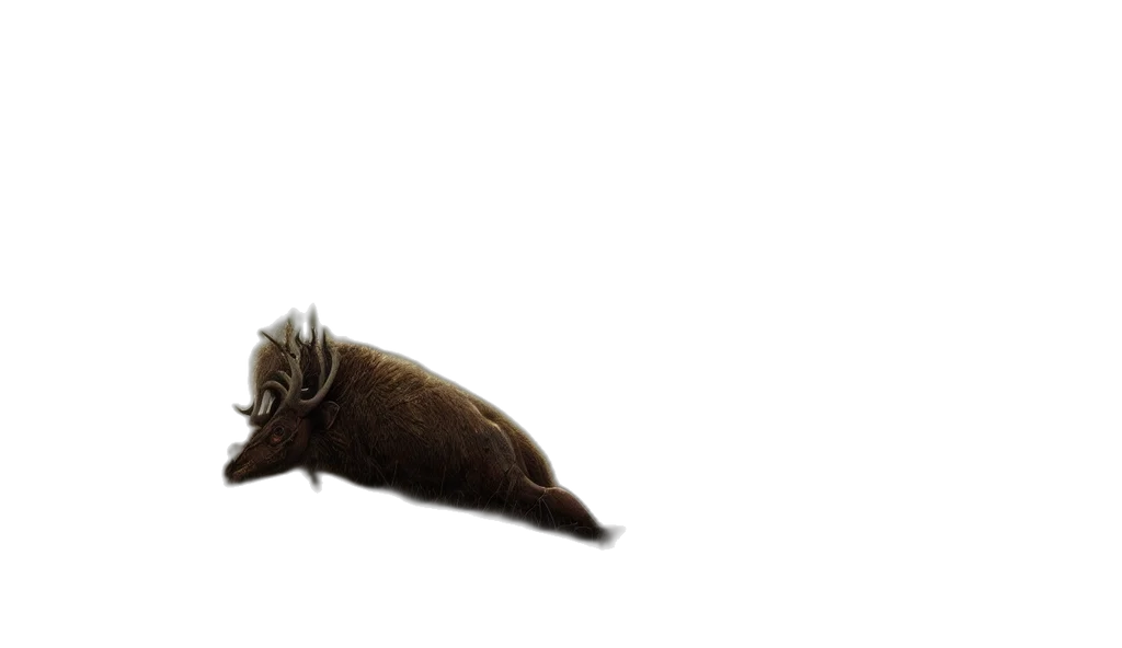 animal, creature, hair, weapon, 3d render, photorealistic, concept art, watercolor transparent PNG cut-out