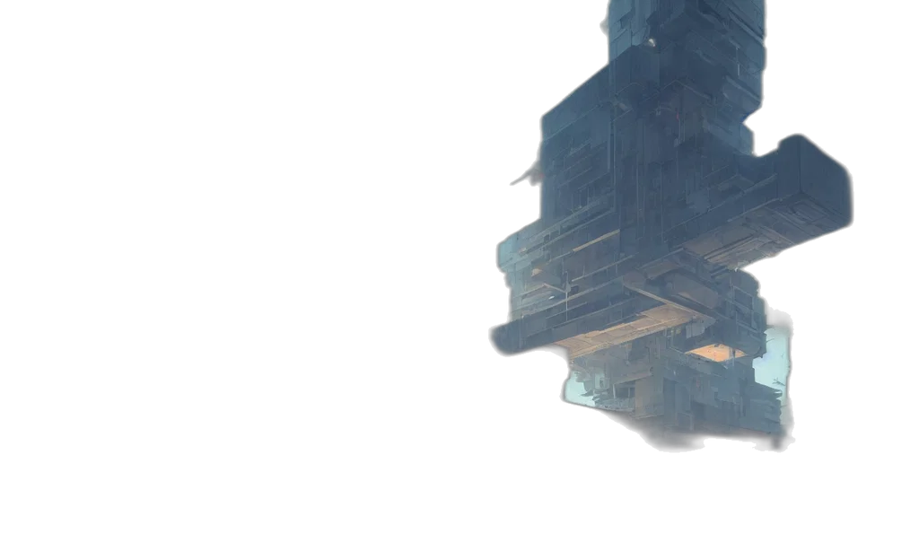 building, robot, dragon, mask transparent PNG cut-out