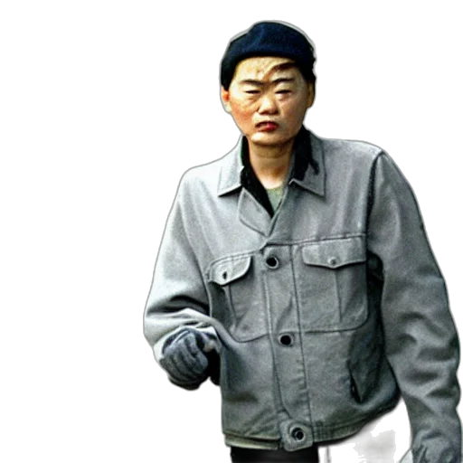 jacket, staff, face, photorealistic, oil painting, 3d render, concept art, film transparent PNG cut-out