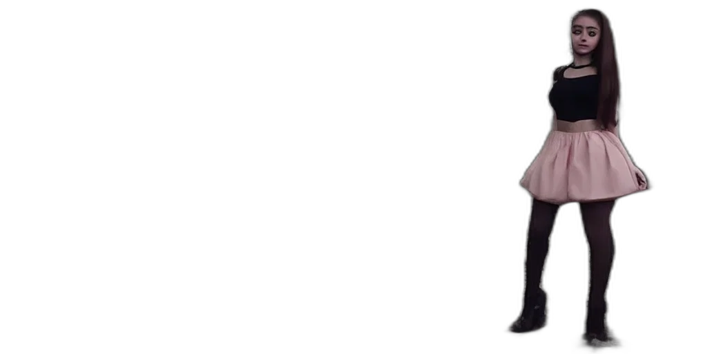 dress, staff, umbrella, shoes transparent PNG cut-out