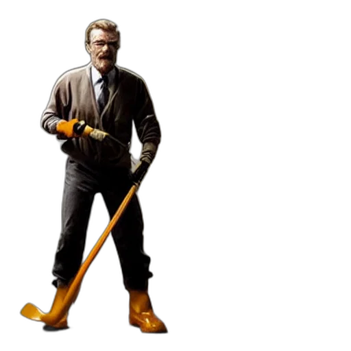 staff, weapon, sword, concept art, 3d render, pixel art, bryan, cranston transparent PNG cut-out