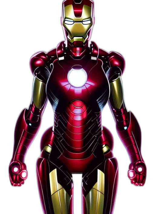 robot, comic book art, concept art, 3d render transparent PNG cut-out
