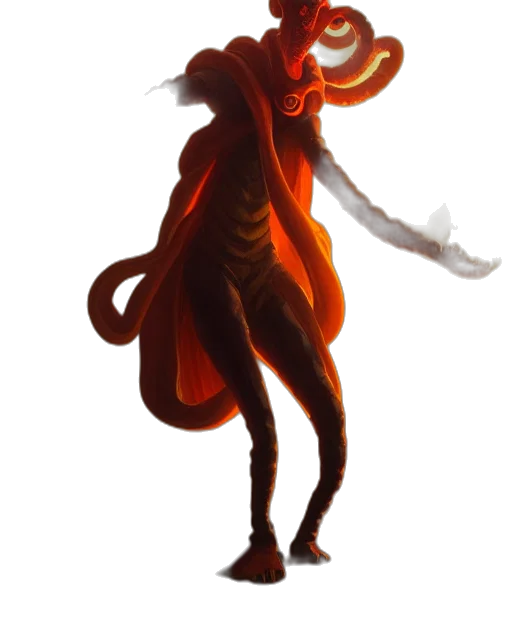 staff, dragon, creature, mask, concept art, fantasy art, pixel art, comic book art transparent PNG cut-out