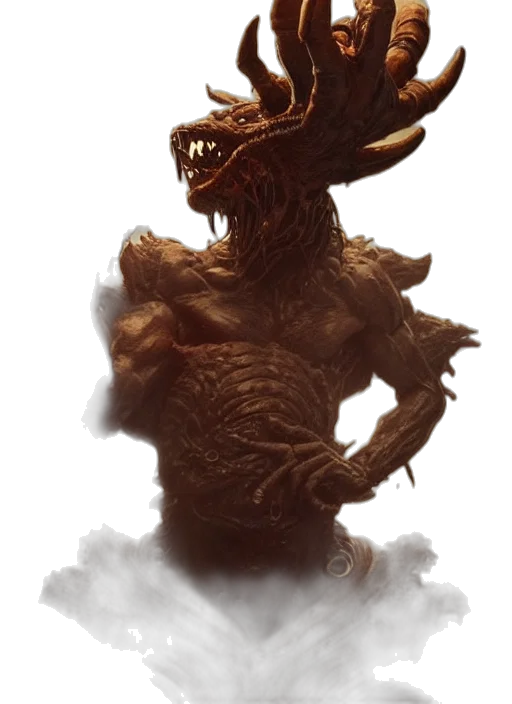 dragon, creature, mask, animal transparent PNG cut-out