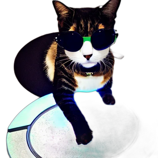 staff, animal, pixel art, vaporwave transparent PNG cut-out