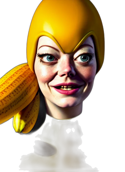 hat, face, crown, mask, concept art, photorealistic, comic book art, 3d render transparent PNG cut-out