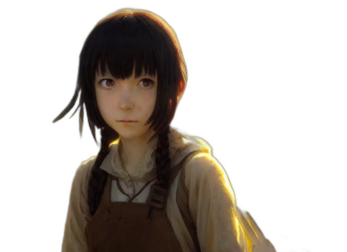 face, robot, staff, jacket transparent PNG cut-out