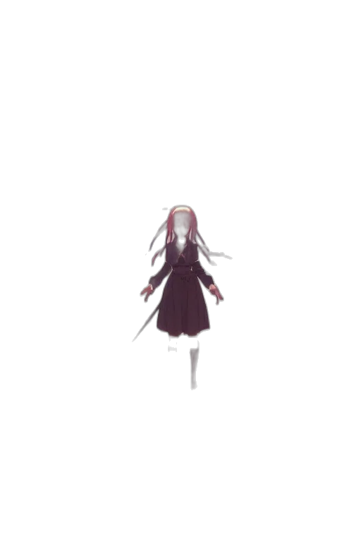 staff, dress, creature, weapon transparent PNG cut-out