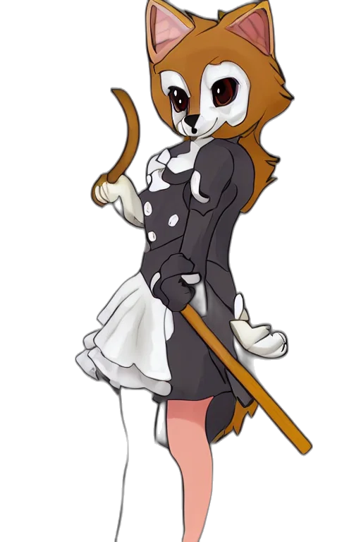 staff, weapon, dress, animal, cartoon, anime, concept art, pixel art transparent PNG cut-out
