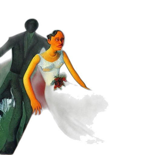 dress, concept art, 3d render, watercolor transparent PNG cut-out