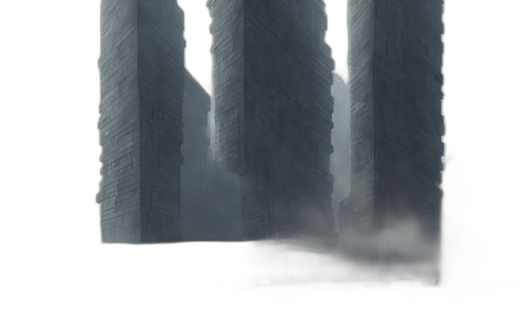 building, concept art, 3d render, fantasy art transparent PNG cut-out