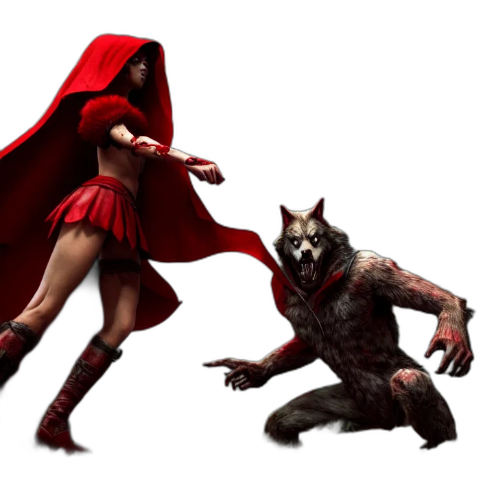 concept art, comic book art, fantasy art, 3d render transparent PNG cut-out
