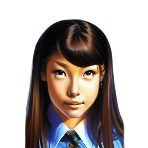 face, staff, robot, hair transparent PNG cut-out