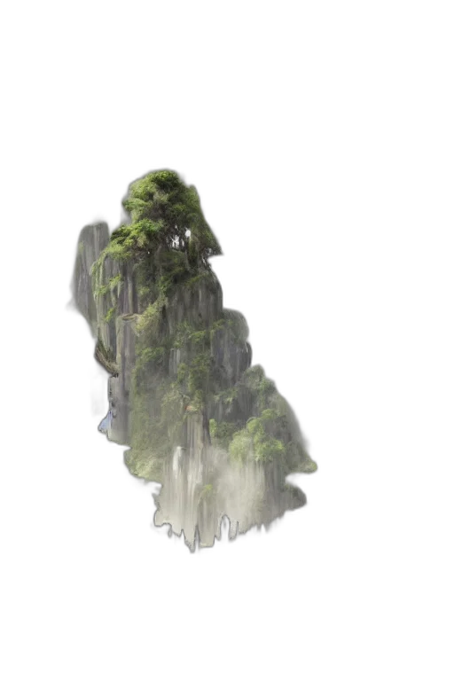tree, crown, hair, creature transparent PNG cut-out