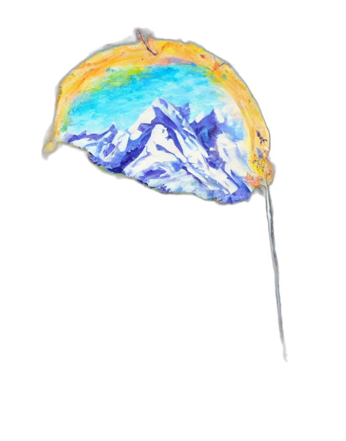 umbrella, hat, jacket, staff, watercolor, concept art, photorealistic, oil painting transparent PNG cut-out
