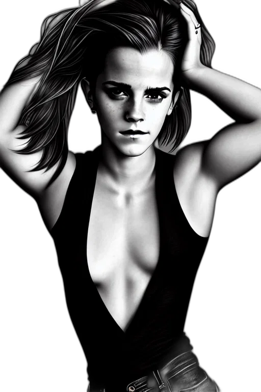 dress, face, jewelry, photorealistic, cartoon, comic book art, concept art, monochrome transparent PNG cut-out