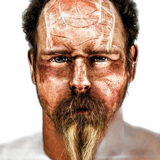mask, face, hair, animal, photorealistic, comic book art, concept art, 3d render transparent PNG cut-out