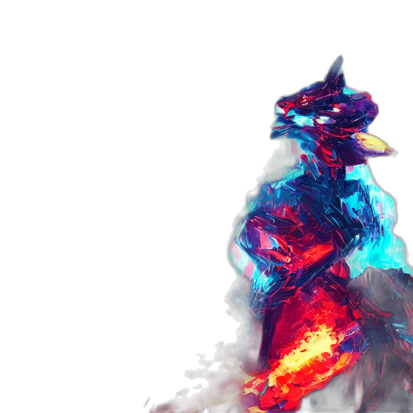 dragon, creature, mask, animal transparent PNG cut-out