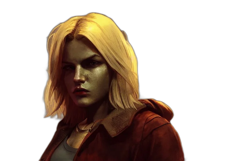 face, jacket, concept art, comic book art transparent PNG cut-out
