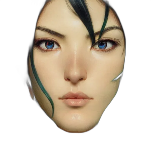 face, mask, jewelry, robot transparent PNG cut-out