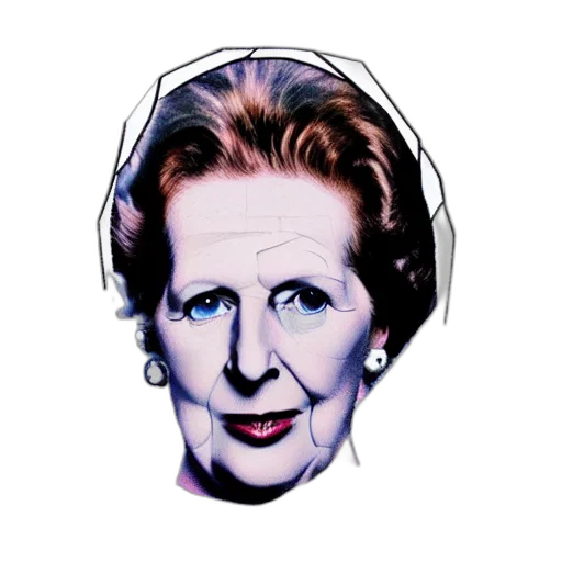crown, face, mask, vaporwave transparent PNG cut-out