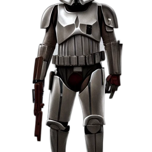 robot, weapon, concept art, 3d render transparent PNG cut-out
