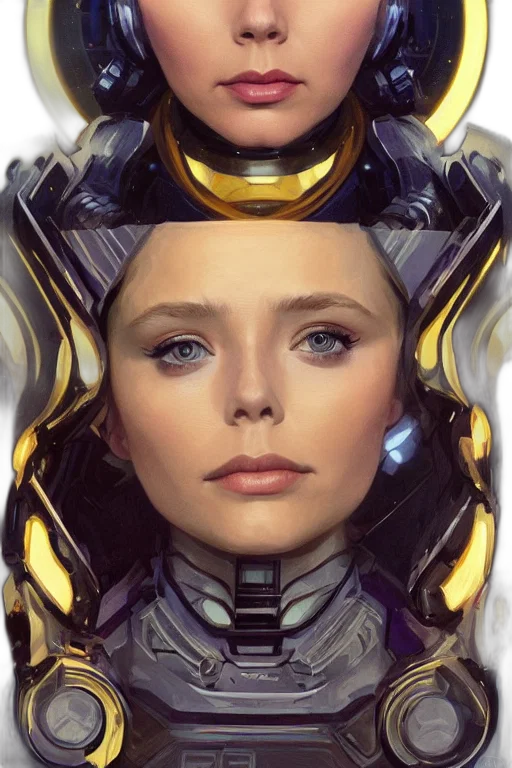 robot, face, mask, crown transparent PNG cut-out
