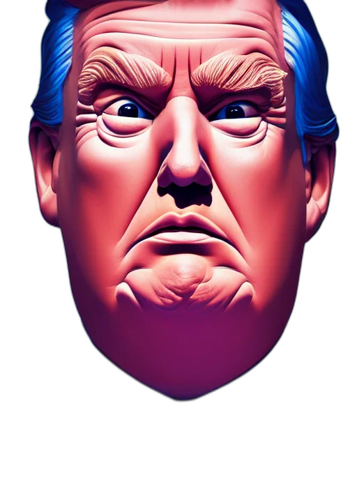 mask, face, creature, crown, 3d render, photorealistic, concept art, comic book art transparent PNG cut-out