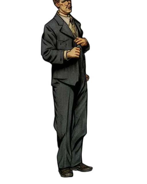 staff, jacket, concept art, comic book art transparent PNG cut-out