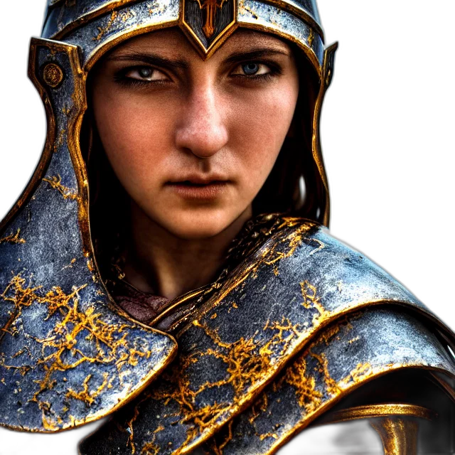 face, sword, jewelry, staff, fantasy art, photorealistic, concept art, 3d render transparent PNG cut-out