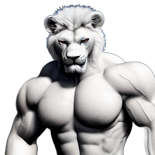 animal, creature, 3d render, photorealistic transparent PNG cut-out
