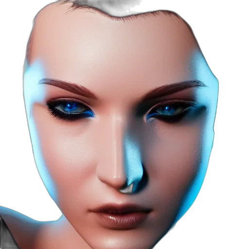 face, robot, mask, jewelry transparent PNG cut-out